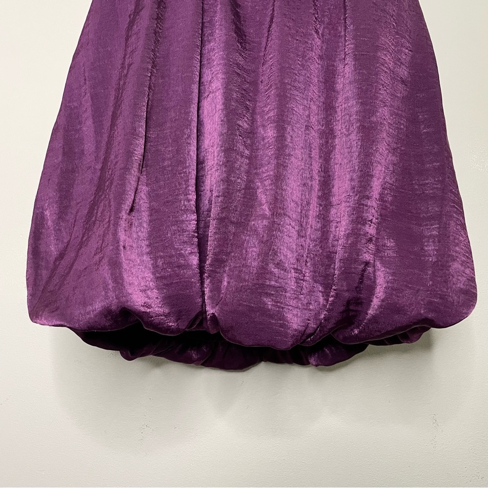 PAPER DOLL Ruffle Pleat Ballon Dress - Picture 3 of 8